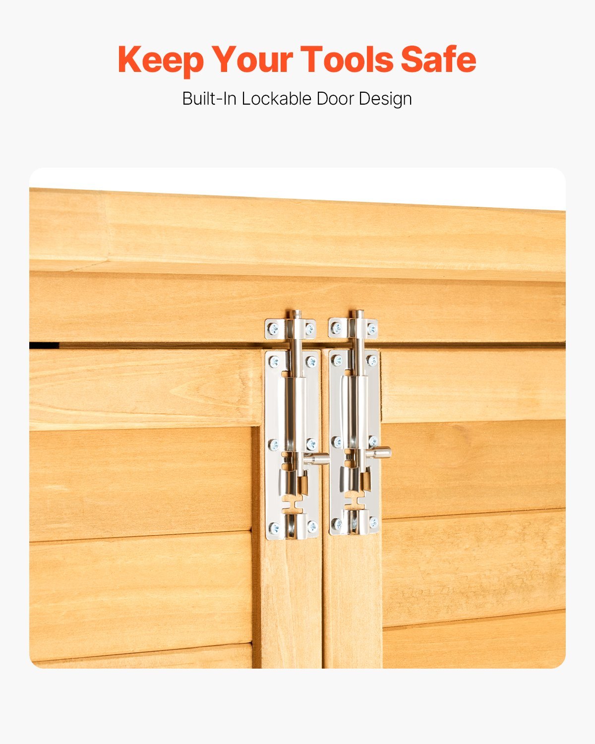 Outdoor Wooden Storage Shed