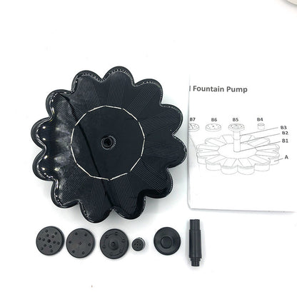Garden solar sprinkler