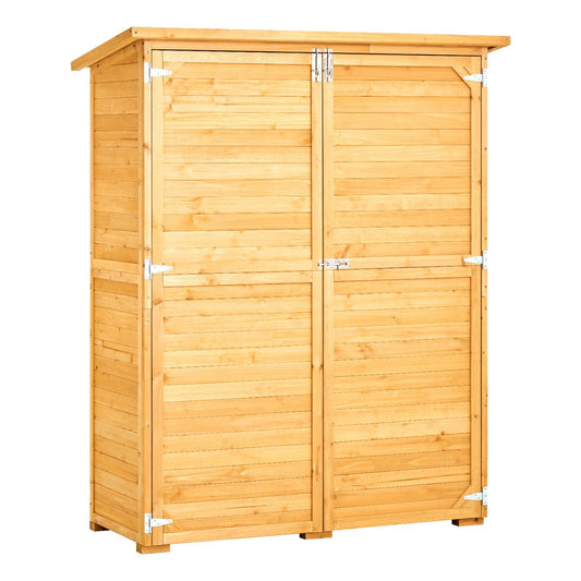 Outdoor Wooden Storage Shed